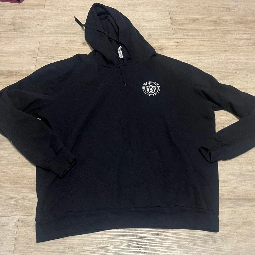 Pipefitters‎ Locaal 537 Boston Union Womens Pullover Hoodie Black Size 3X